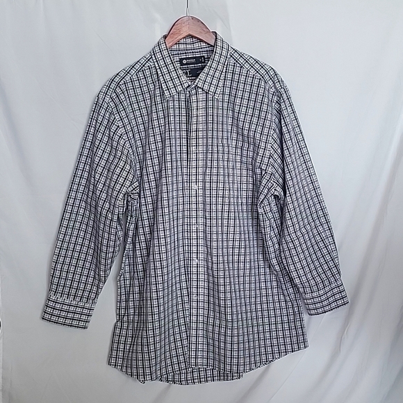 Long-Sleeve Plaid Shirt - Picture 1 of 4